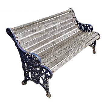 Antique Coalbrookdale Bench 