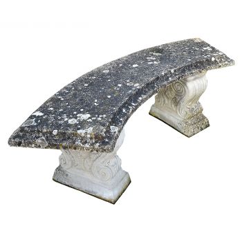Curved Classic Stone Seat