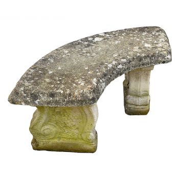 Petite Curved Garden Seat