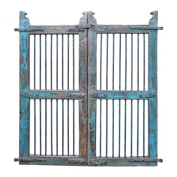 Antique Painted Gates