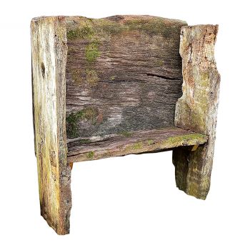 Rustic Oak Garden Seat