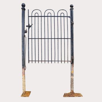 Arched Gate with Posts