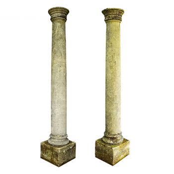 Pair Stone Columns 