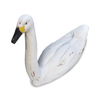 Hand Carved Large Swan
