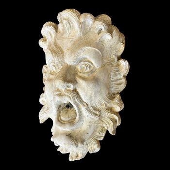 Piped Wall Fountain Mask