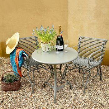 Arras Style Arm Chair Terrace Set