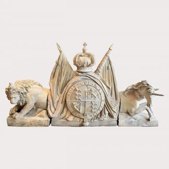 Coade Stone Royal Coat of Arms