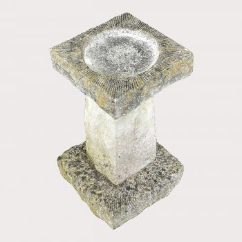Square Bird Bath