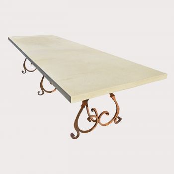 Pencil Edge York Stone Table