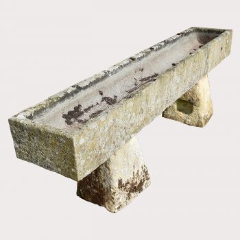 Hand Carved Feed Trough