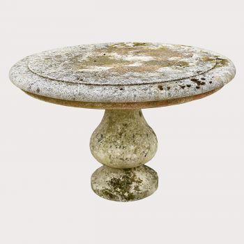 Carved Portland Stone Table 