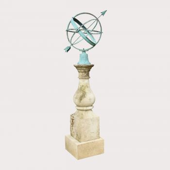 Portland Stone Armillary Sundial