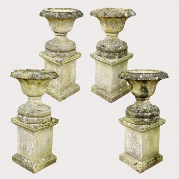 Set of 19th Century Terrace Planters