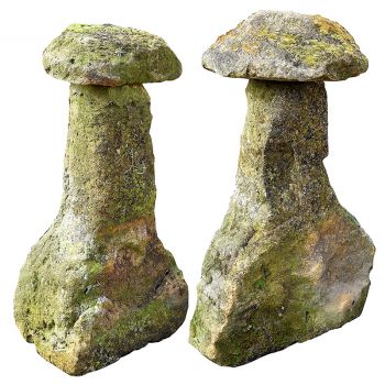 Antique Pair of Staddle Stones 